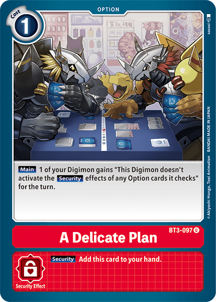 A Delicate Plan - Digimon