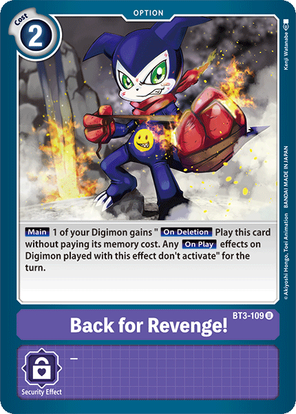 Back for Revenge! - Digimon