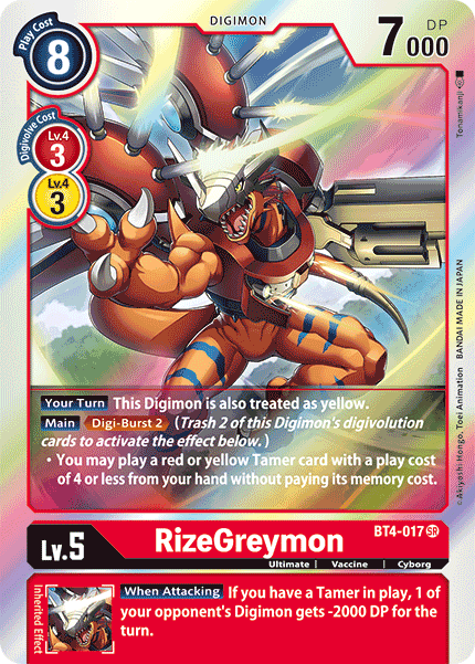 RizeGreymon - Digimon