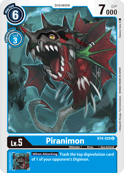 Piranimon - Digimon