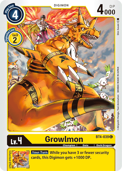 Growlmon - Digimon