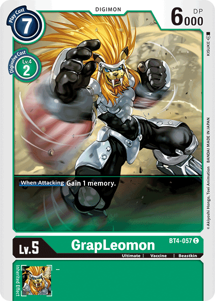 GrapLeomon - Digimon
