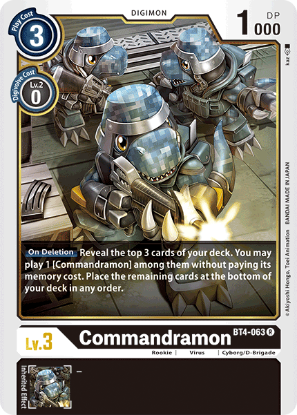 Commandramon - Digimon