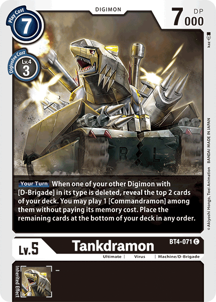 Tankdramon - Digimon