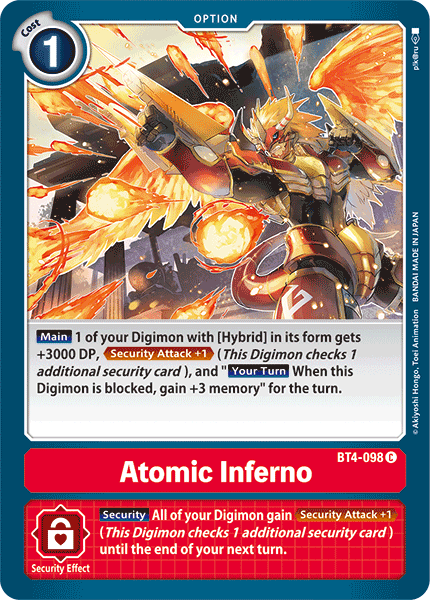 Atomic Inferno - Digimon