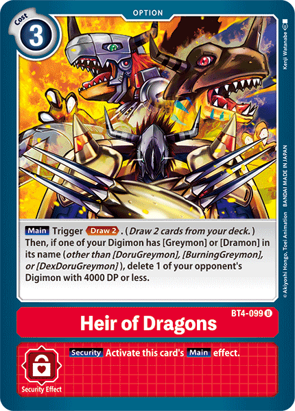 Heir of Dragons - Digimon