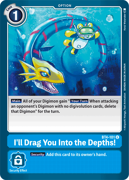 I'll Drag You Into the Depths! - Digimon