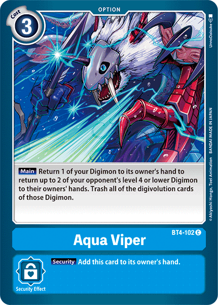 Aqua Viper - Digimon