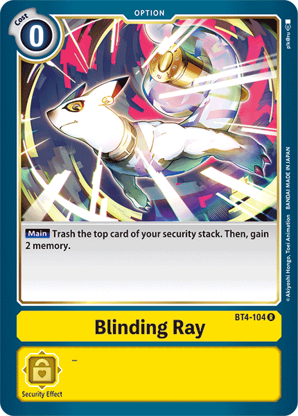 Blinding Ray - Digimon