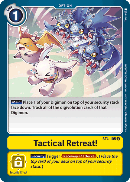 Tactical Retreat! - Digimon