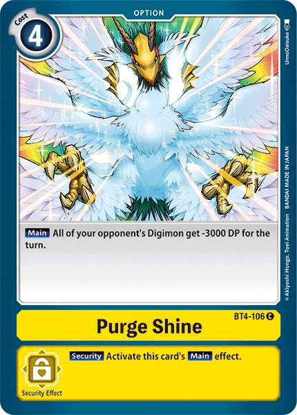 Purge Shine - Digimon