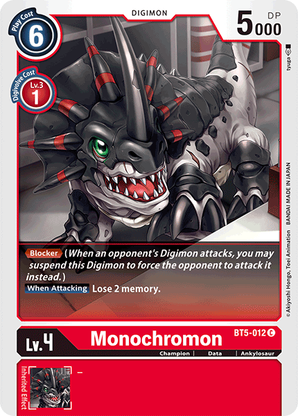 Monochromon - Digimon