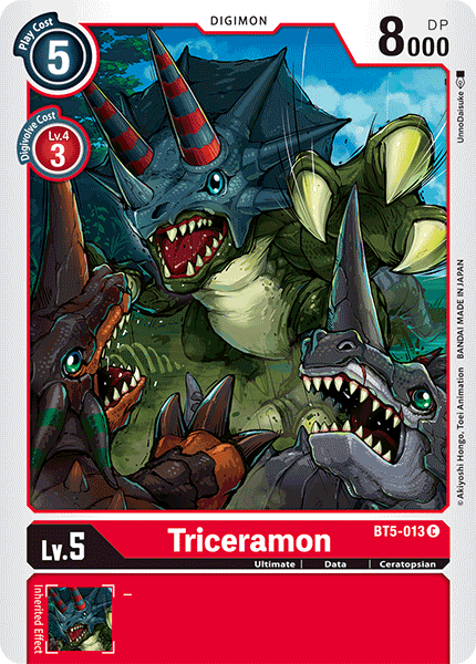 Triceramon - Digimon