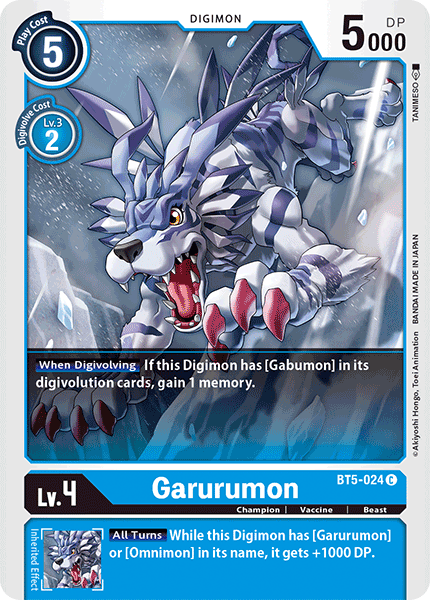 Garurumon - Digimon