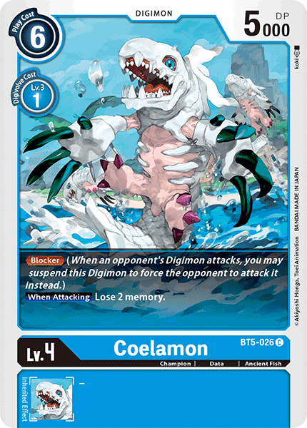 Coelamon - Digimon