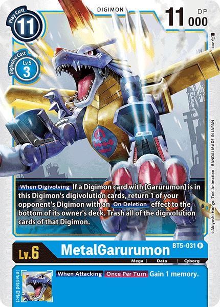 MetalGarurumon - Digimon
