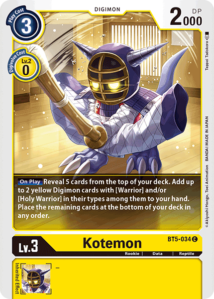 Kotemon - Digimon