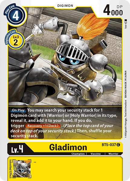 Gladimon - Digimon