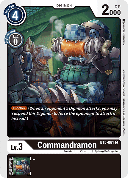 Commandramon - Digimon