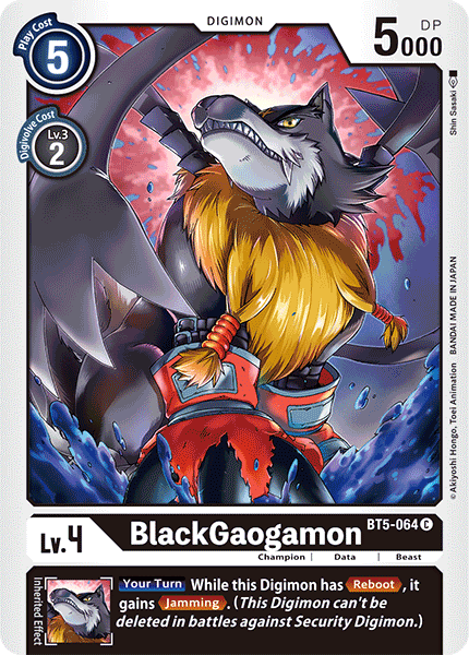 BlackGaogamon - Digimon