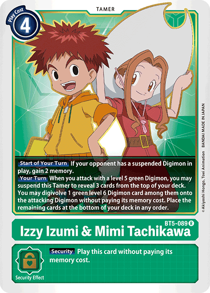 Izzy Izumi & Mimi Tachikawa - Digimon