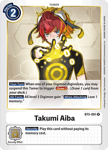 Takumi Aiba - Digimon