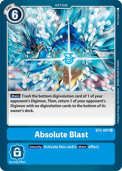 Absolute Blast - Digimon