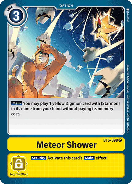Meteor Shower - Digimon