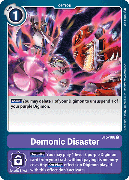 Demonic Disaster - Digimon