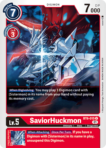 SaviorHuckmon - Digimon