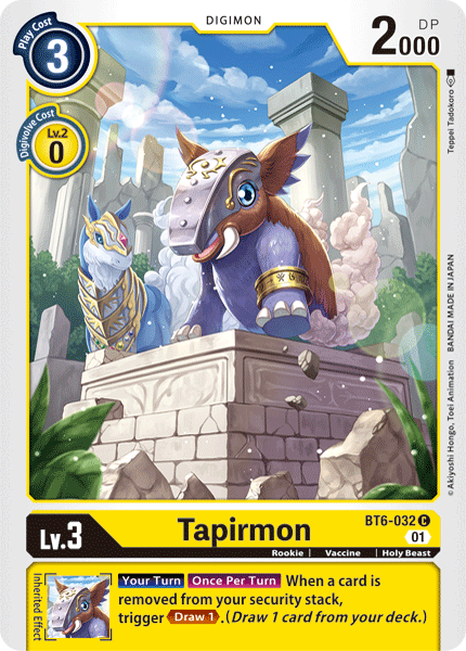 Tapirmon - Digimon