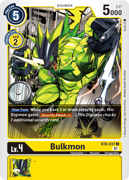 Bulkmon - Digimon