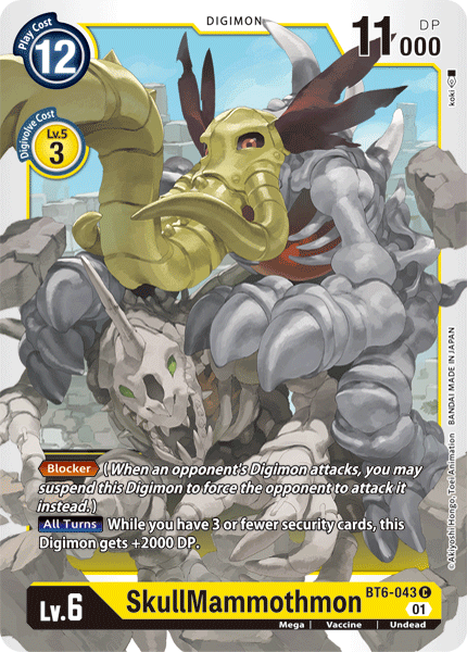 SkullMammothmon - Digimon