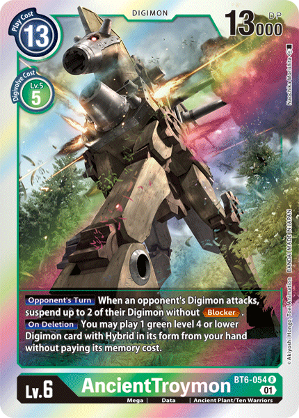 AncientTroymon - Digimon