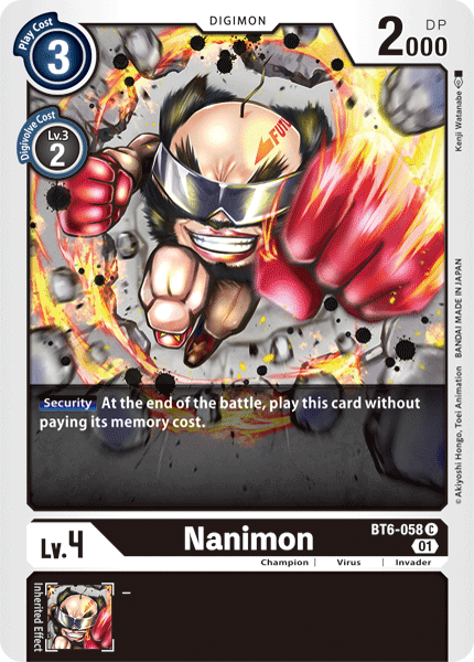 Nanimon - Digimon