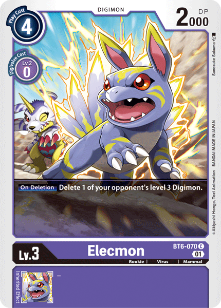 Elecmon - Digimon