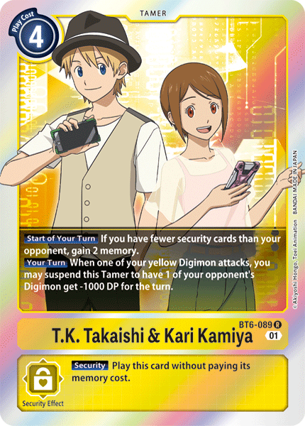 T.K. Takaishi & Kari Kamiya - Digimon