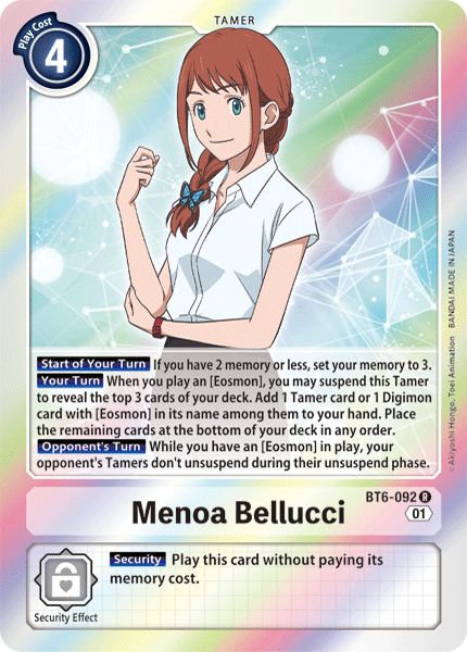 Menoa Bellucci - Digimon