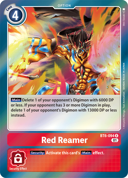 Red Reamer - Digimon