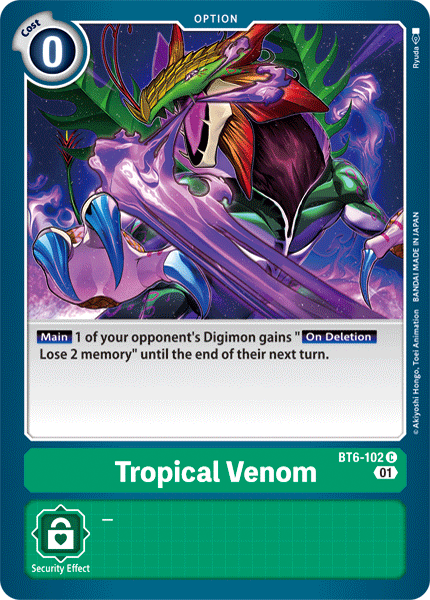 Tropical Venom - Digimon