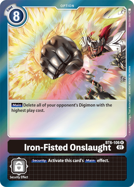 Iron-Fisted Onslaught - Digimon