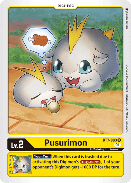 Pusurimon - Digimon