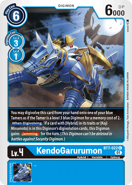 KendoGarurumon - Digimon