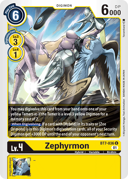 Zephyrmon - Digimon