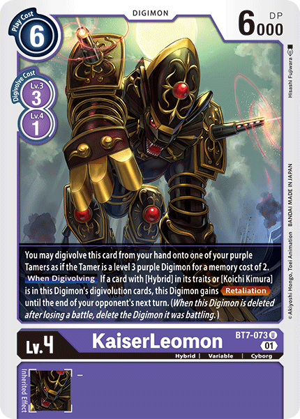 KaiserLeomon - Digimon