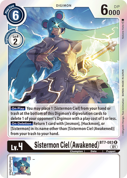 Sistermon Ciel (Awakened) - Digimon