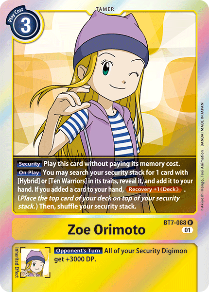 Zoe Orimoto - Digimon