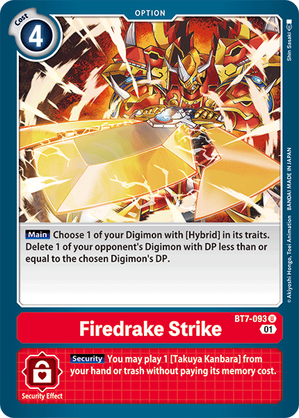 Firedrake Strike - Digimon
