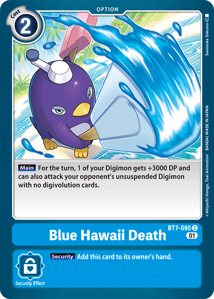 Blue Hawaii Death - Digimon