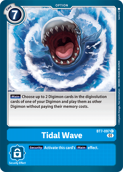 Tidal Wave - Digimon